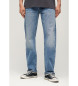 Superdry Blå jeans med rak skärning