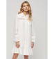 Superdry Shirt dress with white lace mix