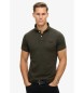 Superdry Polo noir Vintage Destroy