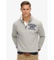 Superdry Vintage Athletic Sweater grijs