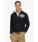 Superdry Vintage Athletic marine trui