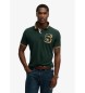 Superdry Polo Vintage Athletic Patch green