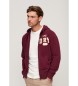 Superdry Vintage Athletic Sweatshirt kastanienbraun