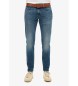 Superdry Vintage Slim Jeans blauw
