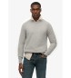 Superdry Camisola de malha cinzenta