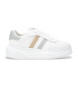 TEDDY SMITH Zapatillas casual lineas blanco