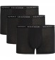 Tommy Hilfiger Confezione da 3 boxer Trunk Essentials con logo nero