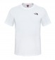 The North Face Camiseta de algodón Redbox Tee blanco