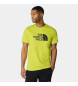 The North Face T-shirt Easy lime yellow