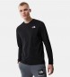 The North Face Simple Dome lngrmad t-shirt svart