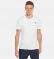 Compar The North Face T-shirt Simple Dome blanc