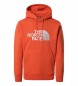 Compar The North Face Sweatshirt Drew Peak PLV HD orange