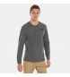 The North Face Ls Simple Dome T-shirt szary