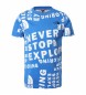 Compar The North Face Simple Dome T-Shirt Short Sleeve blue