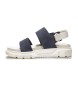 Timberland Greyfield Backstrap leather sandals blue