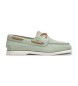 Timberland Classic leather boat shoes green