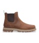 Timberland Botas chelsea em pele castanha Britton Road