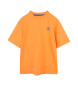 Timberland T-shirt arancione a maniche corte