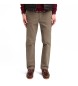 Timberland Claremont chinobukser i brstet twill, brune