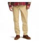 Timberland Claremont beige børstet twill chino-bukser