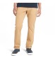 Timberland Pantaln chino de sarga elstica amarillo