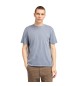 Timberland Langärmeliges, stückgefärbtes T-shirt Dunstan River grau