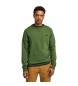 Timberland Sudadera de cuello redondo con reverso cepillado Exeter River verde