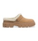 Timberland Zapatos de piel con forro cálido Field beige