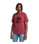 Timberland T-shirt med grafiskt tryck Holiday röd