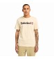 Timberland Kennebec River beige logo T-shirt