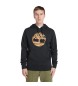 Timberland Kennebec River Kapuzensweatshirt mit Baumlogo schwarz