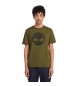 Timberland Kennebec Rivere logo t-shirt green