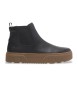 Timberland Botins em pele Laurel preto