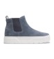 Timberland Botins em pele azul Laurel