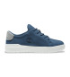 Timberland Sneakers in pelle con lacci blu Seneca Bay