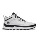 Timberland Baskets à lacets en cuir Field Trekker blanc