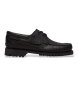 Timberland Náuticos de 3 ojales cosidos a mano Authentic negro