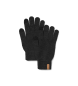Timberland Guanti in maglia a coste nere