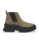 Timberland Stivaletti Chelsea in pelle verde Roxie Lane