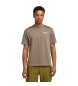 Timberland Rugged Active Gear Rckengrafik-T-Shirt braun