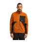 Timberland Orangefarbene flauschige Fleecejacke