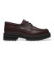 Timberland Britton Drive lædersko i granatrød