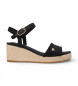 Tommy Hilfiger Espadrilles Eileen preto