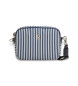 Tommy Hilfiger Navy striped shoulder bag