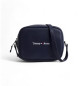 Tommy Hilfiger Ramenska torba za fotoaparat z logotipom mornarice