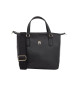 Tommy Hilfiger Monogrammierte Tragetasche TH schwarz