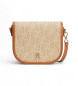 Tommy Hilfiger Borsa sottosella TH Monoplay con tracolla beige