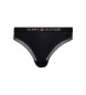 Tommy Hilfiger Panties with tonal lace and navy logo