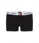 Tommy Hilfiger Logotip 85 črne bokserske hlače