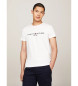 Tommy Hilfiger T-shirt con logo bianco